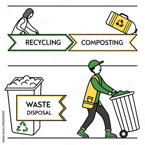 Waste management and recycling processes