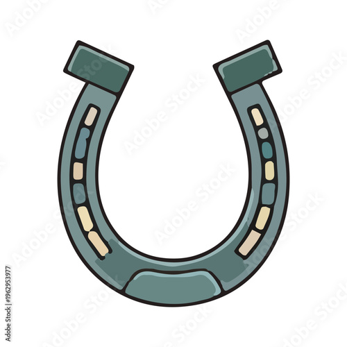 Isolated Horseshoe Icon