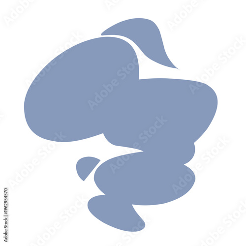 Steam Cloud Vector
