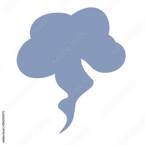 Steam Cloud Vector