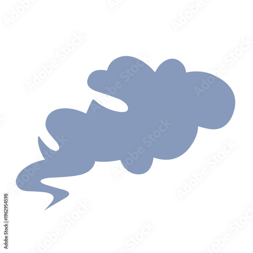 Steam Cloud Vector