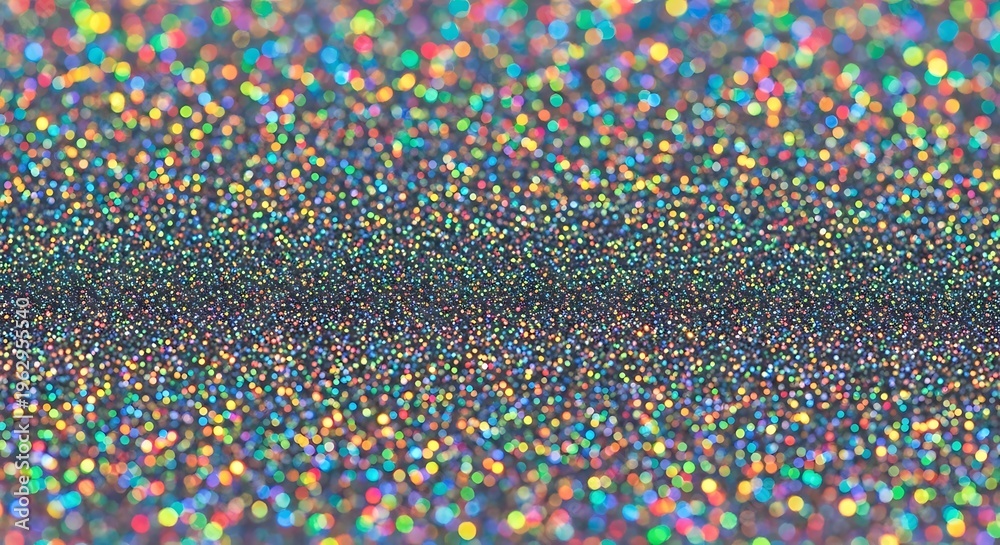 Fototapeta premium A close-up view of a colorful glitter background