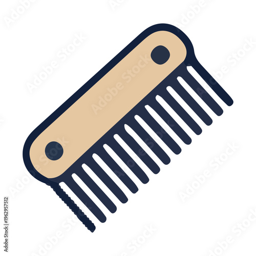 Folding Pocket Comb Icon