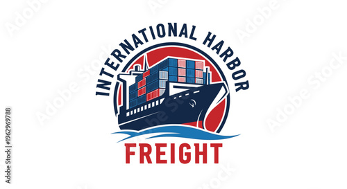 Global Shipping and Logistics Network - Container Vessel Transport