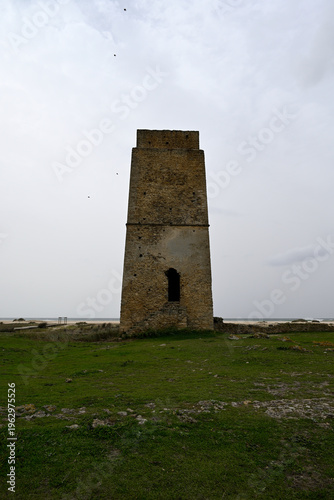 Canvas Print Torre del Castilnovo at Conil de la Frontera