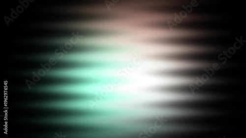 Abstract Multicolored Soft Blurred Wavy Ripple Background Isolated on Black Background