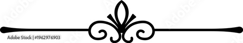 Elegant Divider Line Ornament