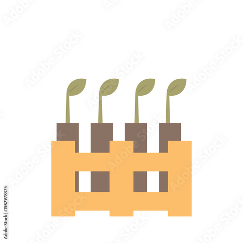 Seedlings in Nursery Tray