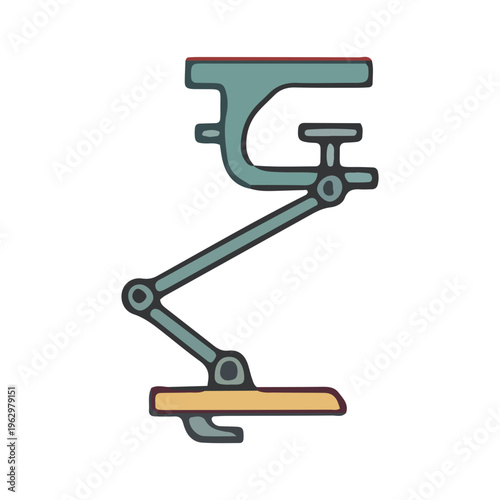 Art Clamp Illustration