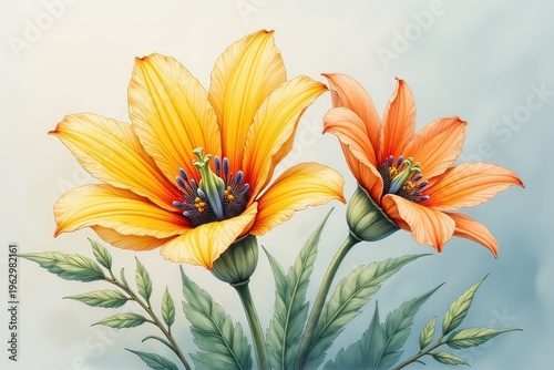 Ai è arrivata la primavera con fiori e coccinelle 012