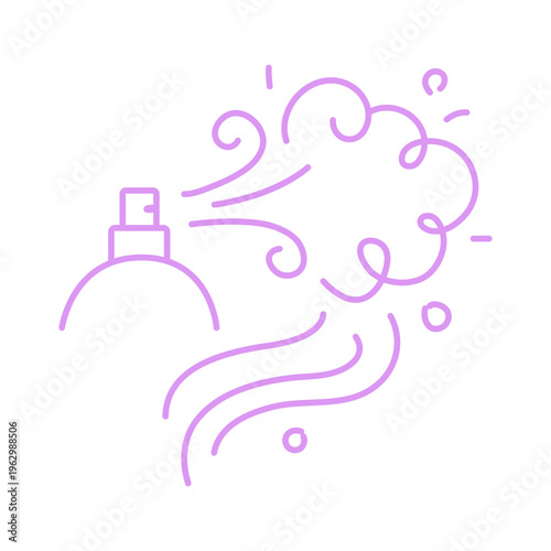 Perfume Spray Icon Outline