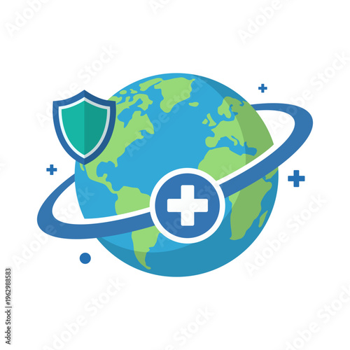 Global Health Protection Icon