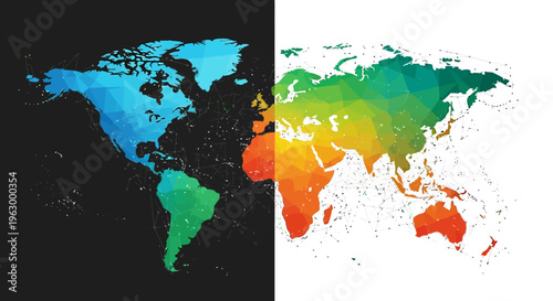 Heatmap illustration of global temperature variations.