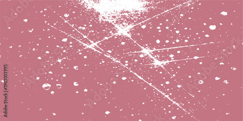 Abstract glittering effect with starburst, showcasing a radiant burst of light against a modern blush pink backdrop.