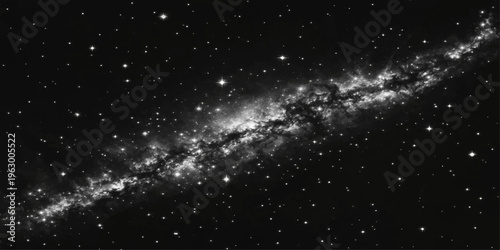 Abstract view of the mesmerizing galaxy's expanse, a celestial masterpiece.