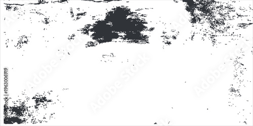 Scratched Grunge Urban Background Texture Vector. Dust Overlay Distress Grainy Grungy Effect. Distressed Backdrop Vector Illustration. Isolated Black on White Background. EPS 10.