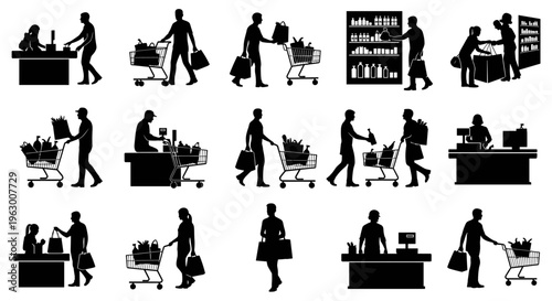 People Working Office Jobs Daily Routine.