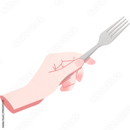 Illustration of a fork