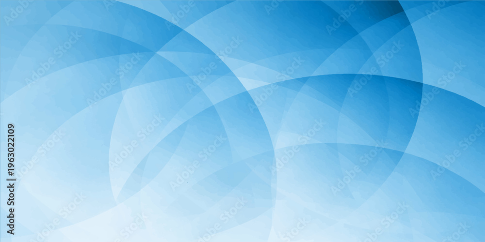 Obraz premium Smooth abstract blue background featuring a futuristic wave pattern with soft light curves and motion lines for a sleek digital wallpaper design
