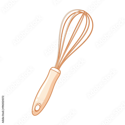 Wire Whisk Kitchen Baking Tool Icon
