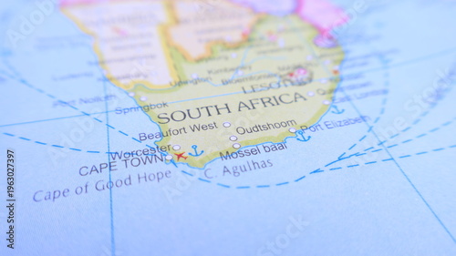 South Africa's Cape Town - Travel Map Detail