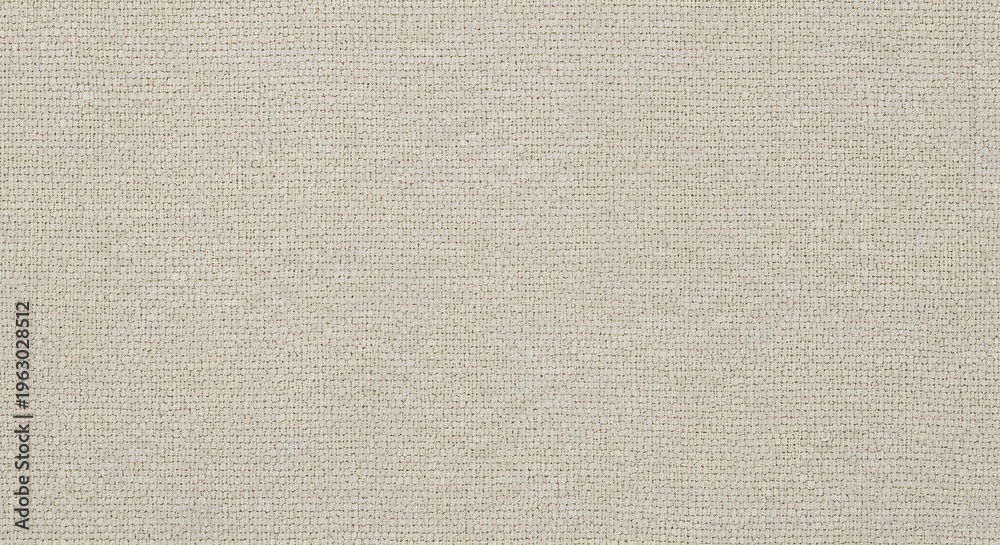 Fototapeta premium Light beige linen fabric texture background