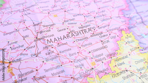 Maharashtra, India Map - Travel and Regional Guide
