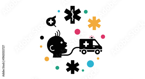 Pediatric Emergency Medical Transport and Care Concept.