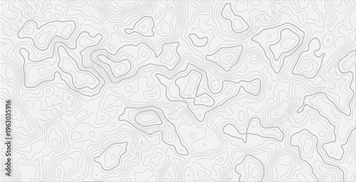 Abstract Terrain Elevation Contour Lines Seamless Pattern
Minimal Geographic Map Background Texture Design