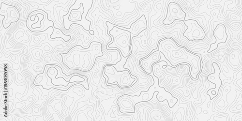 Topographic Mountain Relief Contour Lines Seamless Pattern
Grid Map Style Minimal Vector Background Illustration
