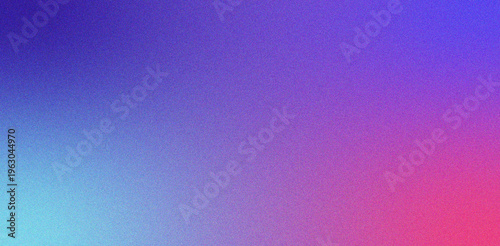 Grainy gradient abstract noise background Colorful abstract background, vibrant blue pink and purple gradient with grainy texture, soft digital noise and smooth blend, modern aesthetic wallpaper