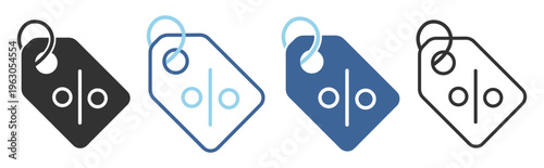 Tag shopping store retail commerce solid icon on transparent background