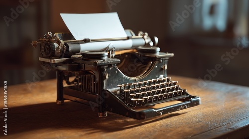 Vintage typewriter