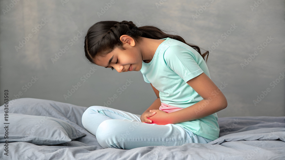 Obraz premium liver pain (stomach pain)