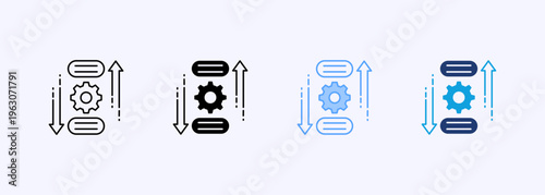 Prioritization Icon Set Multistyle Various Collection Element For Design