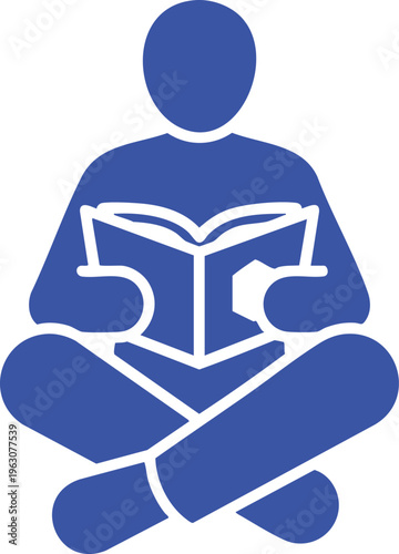 a person sitting comfortably while engrossed in reading an open book, evoking a sense of calm and intellectual curiosity in everyday life