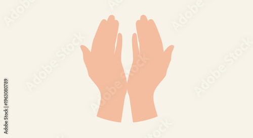 Praying Hands in Light Skin Tone.