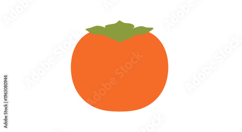 Fresh orange fruit with green leaves.
