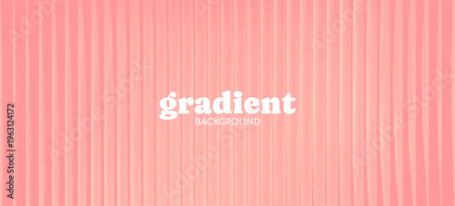 Ripple gradient glass background. Fractal texture effect with glow. Holographic vertical stripes background. Prismatic distortion. Pastel pink pattern. Vector illustration wallpaper