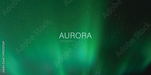 aurora light gradient atmospheric night glow design