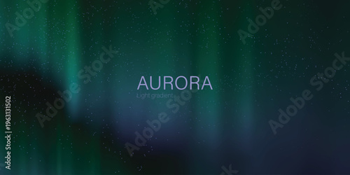 aurora light gradient modern atmospheric glow design