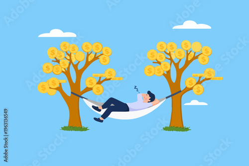 Relaxing Day With Money Trees