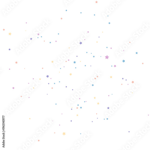 Wallpaper Mural Festive confetti of stars, vector illustration. Torontodigital.ca
