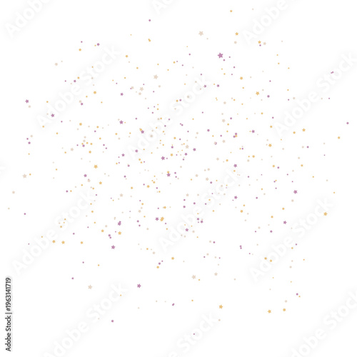 Wallpaper Mural Festive confetti of stars, vector illustration. Torontodigital.ca