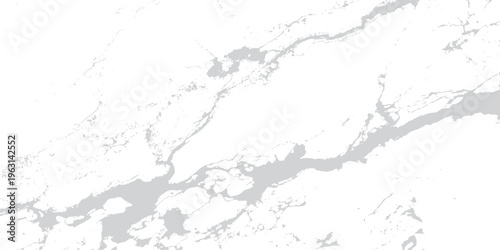 Abstract grunge background with white paint texture featuring a black ink splash illustration of the Europe continent map silhouette in a dirty vector design