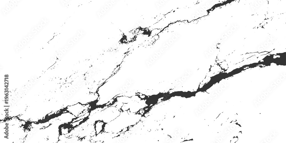 Obraz premium Black ink and paint splashes create a dirty grunge texture with splat drops and liquid spray splatters on a vector paper design frame for an artistic banner wallpaper