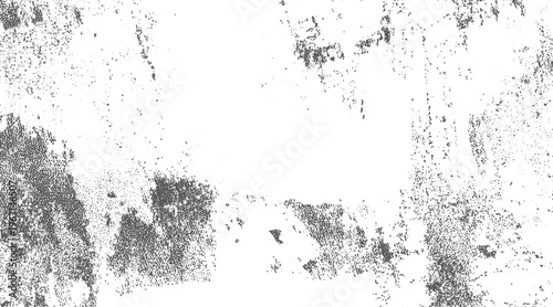 Textured grey and white abstract background with scattered dots and irregular shapes