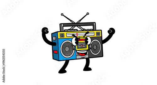 Futuristic Mecha Ram Head Vector Illustration, Robotic Cyborg Aries Mascot with Glowing Blue Eyes for Gaming and Esports Logo