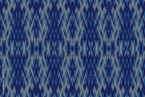 blue ikat fabric texture
