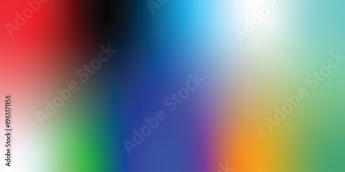 Multicolored gradient background, vibrant abstract colors, blurred texture, colorful backdrop, design element